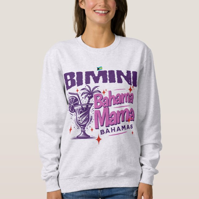 Camiseta Bahamas Souvenir Gift: Bimini Bahamas Bahama Mama (Frente)