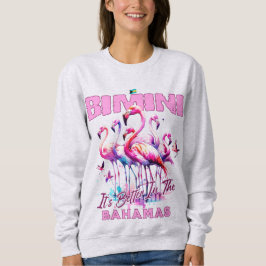 Camiseta Bahamas Souvenir Gift: Bimini Bahamas Flamingo