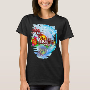 Camiseta Bahamas Souvenir Nassau Viagem Vintage Bahamas