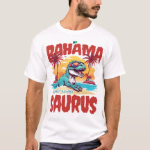 Bahamas Souvenir Presente: Grande Bahama Saurus T-