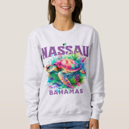 Camiseta Bahamas Souvenir Presente: Nassau Bahamas Tartarug