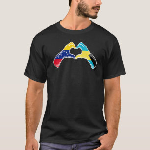 Camiseta Bahamas Venezuela Bandeira Bahamas venezuelanas Co