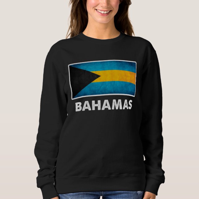 Camiseta Bahamian Bahamas Flag (Frente)