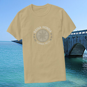 Camiseta Bahia Honda Florida Keys, latitude náutica