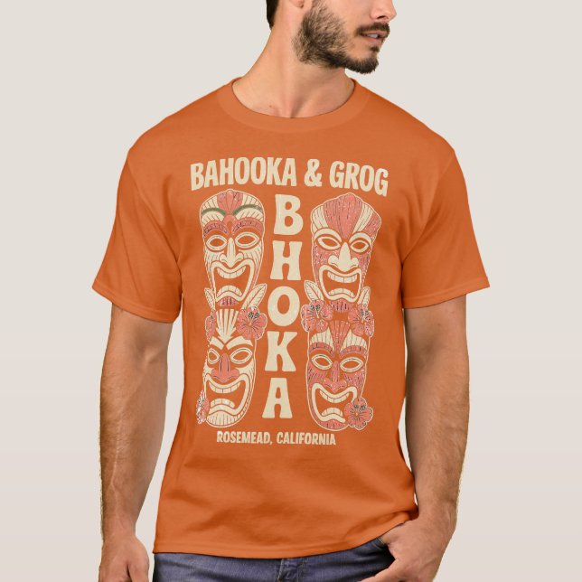 Camiseta Bahooka Ribs & Grog (Frente)