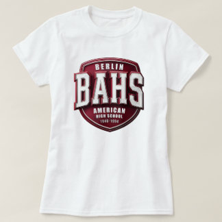 Camiseta BAHS - Escola Secundária Americana de Berlim