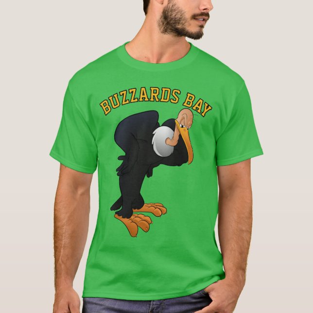 Camiseta Baía de Buzzards (Frente)