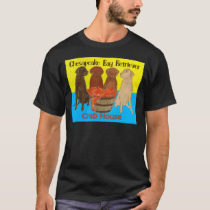 Camiseta Baía de Chesapeake Retriver Crabhouse