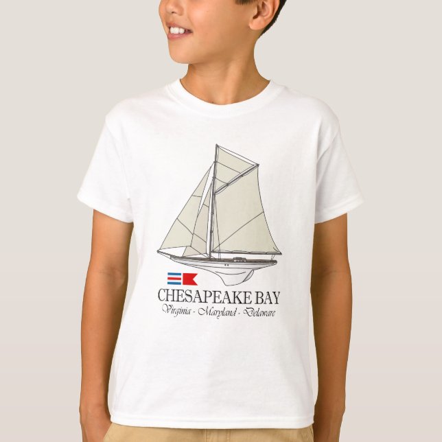 Camiseta Baía de Chesapeake (SB) (Frente)