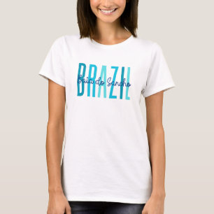 Camiseta Baia do Sancho Brasil (Oceano)