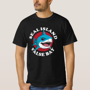 Camiseta Baía Falsa De Seal Island - Mergulho De Scuba Com