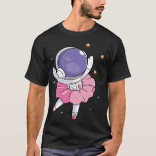 Camiseta Bailarina Astronauta Ballet Espacial Dançarina Men
