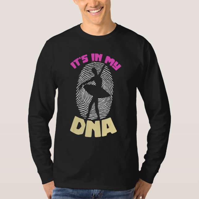 Camiseta Bailarina Dançarina de Ballet Diversão (Frente)