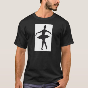 Camiseta Bailarina - dançarino de balé