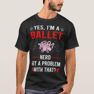 Camiseta Bailarina de Balé com Problema