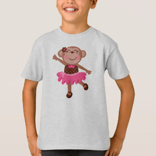 Camiseta Bailarina do macaco