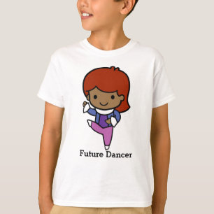 Camiseta Bailarina Fofa Futurista, jazz / balé