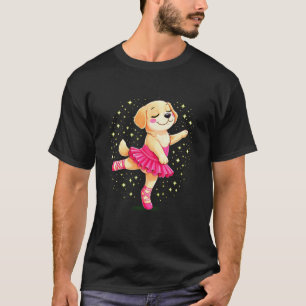 Camiseta Bailarina Labrador Retriever Cachorro Fofo Balleri