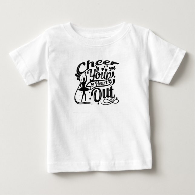 Camiseta Bailarina para Alegrar seu Coração (Frente)