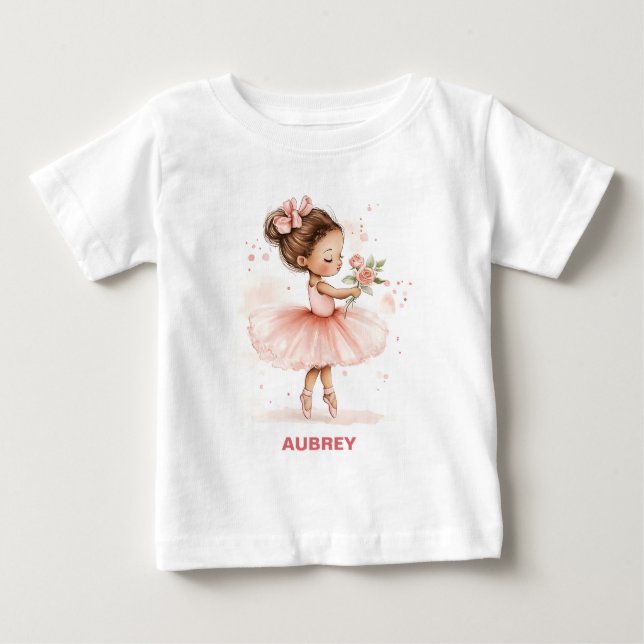 Camiseta Bailarina Pequenina Graciosa (Frente)