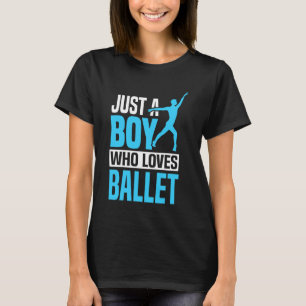 Camiseta Bailarino Dançarina Bailarina Menino Apenas Um Men
