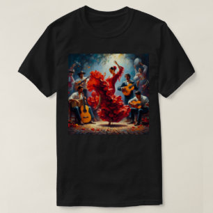 Camiseta Bailarino de Flamenco Banda de Música Espanhola 