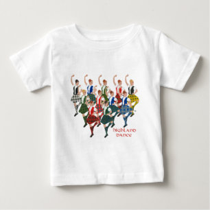 Camiseta Bailarinos das Terras Altas Escocesas