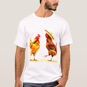 Camiseta bailarinos de frango latinos