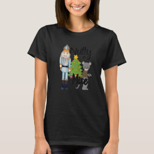 Camiseta Bailarinos de Quebra-Nozes Pintados Aquarela Uvas