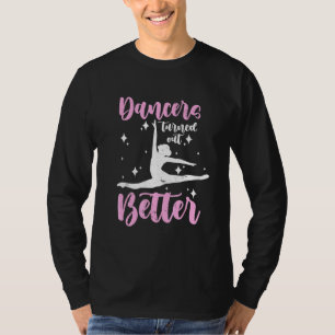 Camiseta Bailarinos se saem melhor dançando