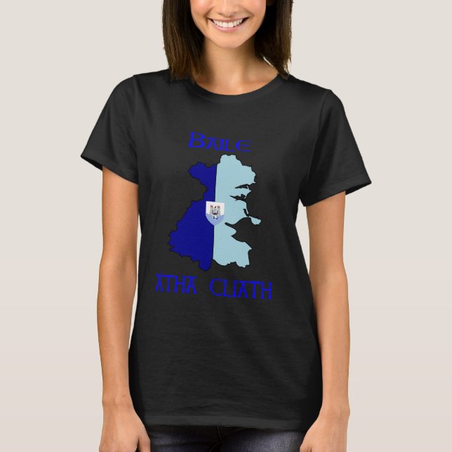 Camiseta Baile Atha Cliath, doações GAA de Dublin (Frente)