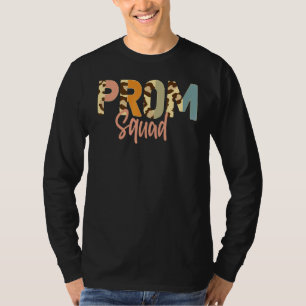 Camiseta Baile de formatura Gráfico Leopard Squad 2022 Gra
