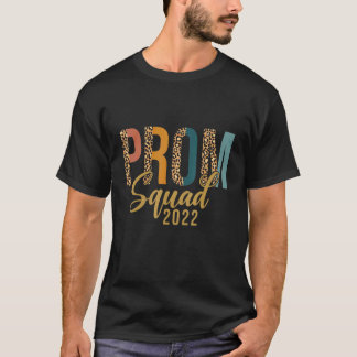 Camiseta Baile de formatura Gráfico Leopard Squad 2022 Gra
