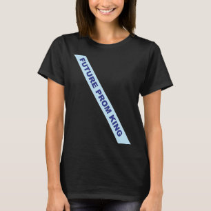 Camiseta Baile de formatura King Sash do Baile de formatura