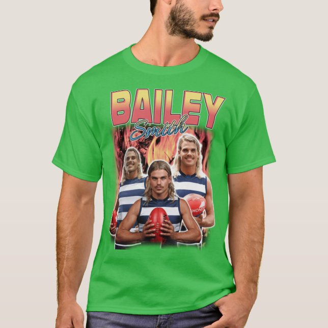 Camiseta Bailey Smith Bazlenka Fogo Retro (Frente)