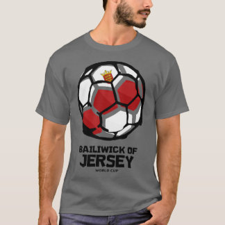 Camiseta Bailiado da Bandeira do País de Jersey