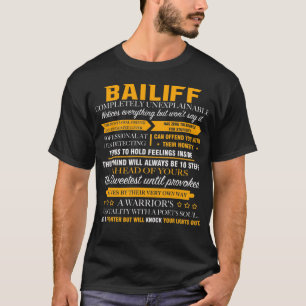 Camiseta BAILIFF completamente inexplicável