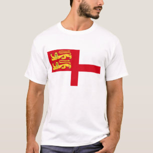 Camiseta Bailiwick Guernsey, região sark, símbolo da ilha