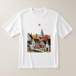 Camiseta Bairro de casas de campo na Inglaterra