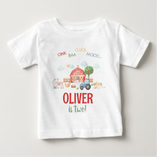 Camiseta Bairro de Fazenda Cute Personalizado