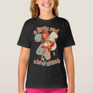 Camiseta bairro moderno da equitação vermelha do século méd