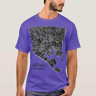 Camiseta Bairros de Baltimore
