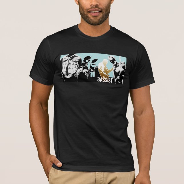 Camiseta Baixista (Frente)