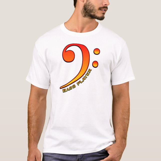 Camiseta Baixista (Clef) (Frente)