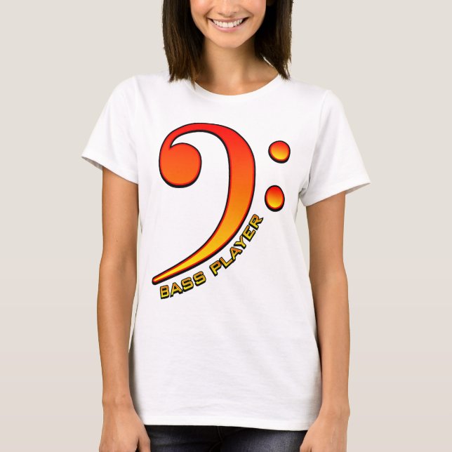 Camiseta Baixista (Clef) (Frente)