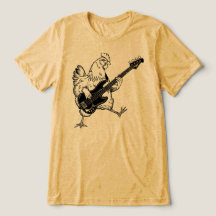 Baixista Frango Balançante Tocador de Guitarra Elé