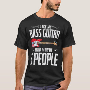Camiseta Baixista Música Rock Baixista Baixo