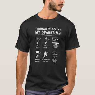 Camiseta Baixistas Músicos de Baixo Elétrico em Tempo Livre