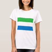 Baixo custo! Bandeira do Sierra Leone
