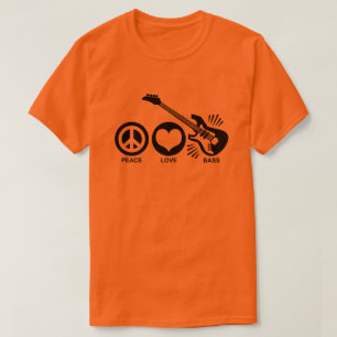Camiseta Baixo do amor da paz